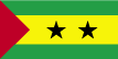Flagge Sao Tome und Principe